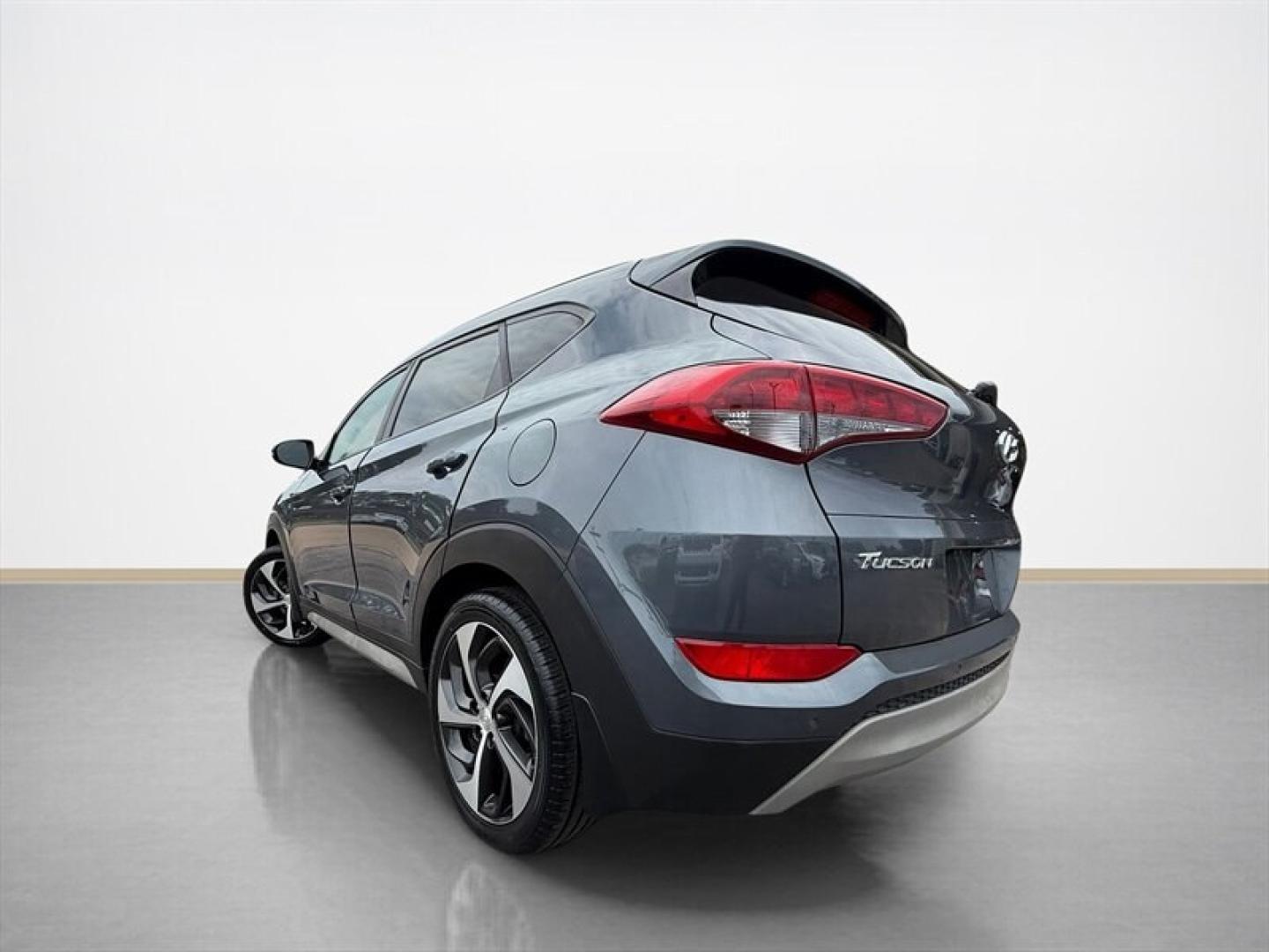 2017 Coliseum Gray Hyundai TUCSON AWD Value (KM8J3CA21HU) with an 1.6L Turbo I4 175hp 195ft. lbs. engine, Automatic transmission, located at 25355 Eames Street, Channahon, IL, 60410, (815) 467-1807, 41.429108, -88.228432 - Ready to roll in style and confidence? Check out this 2017 Hyundai Tucson Value, rocking that sleek Coliseum Gray exterior with a classy Gray interior that says, Ive arrived. Under the hood, you get a peppy 1.6L Turbo I4 engine pumping out 175 horsepower and 195 ft-lbs of torque enough zip to keep- Photo#5
