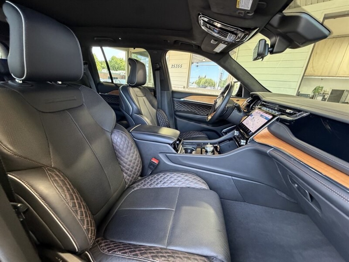 2023 Diamond Black Crystal Pearl Coat Jeep Grand Cherokee Summit Reserve (1C4RJHEG9PC) with an Pentastar 3.6L V6 293hp 260ft. lbs. engine, Automatic transmission, located at 25355 Eames Street, Channahon, IL, 60410, (815) 467-1807, 41.429108, -88.228432 - LUXURY, POWER and TECHNOLOGYALL IN ONE SUV! Check out this stunning 2023 Jeep Grand Cherokee Summit Reserve 4x4 finished in Diamond Black Crystal Pearlcoat with a luxurious Palermo leather interior! This isnt your average Grand Cherokee. It originally stickered for $72,880 and is absolutely loa- Photo#11