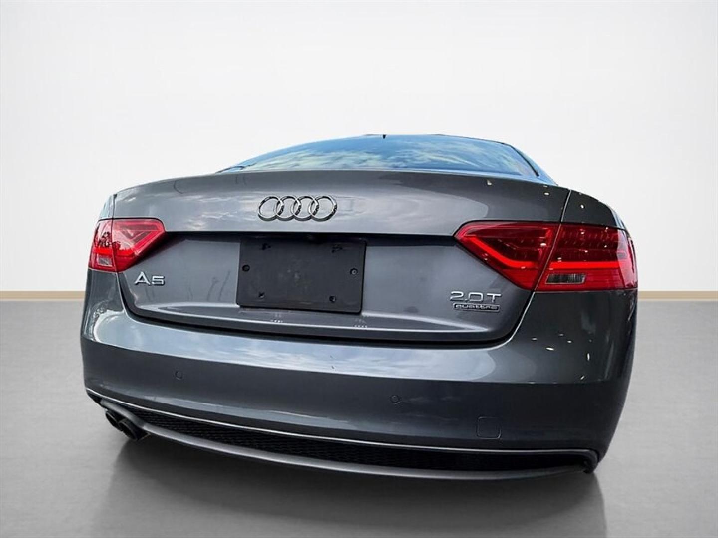 2015 Monsoon Gray Metallic Audi A5 2.0T Premium Plus quattro (WAUMFAFR0FA) with an 2.0 engine, TipTronic transmission, located at 25355 Eames Street, Channahon, IL, 60410, (815) 467-1807, 41.429108, -88.228432 - Feast your eyes on this sleek and sophisticated 2015 Audi A5 2.0T quattro Premium Plus where luxury meets performance with style that refuses to blend into the background. Under the hood, youve got a spirited 2.0-liter turbocharged engine that delivers just the right amount of punch, paired with Au- Photo#4