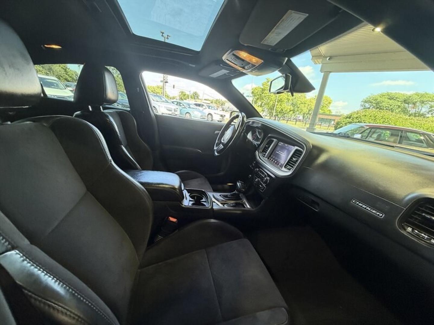 2021 Go Mango Dodge Charger R/T (2C3CDXCTXMH) with an HEMI 5.7L V8 370hp 395ft. lbs. engine, Automatic transmission, located at 25355 Eames Street, Channahon, IL, 60410, (815) 467-1807, 41.429108, -88.228432 - 2021 Dodge Charger R/T Plus HEMI Power in Go Mango! Turn every drive into an event with this head-turning Go Mango Charger R/T Plus, powered by the legendary 5.7L HEMI V8! It has the color, sound and muscle-car attitude you wantplus a loaded interior. 5.7L HEMI V8 engine Eight-speed automatic- Photo#12