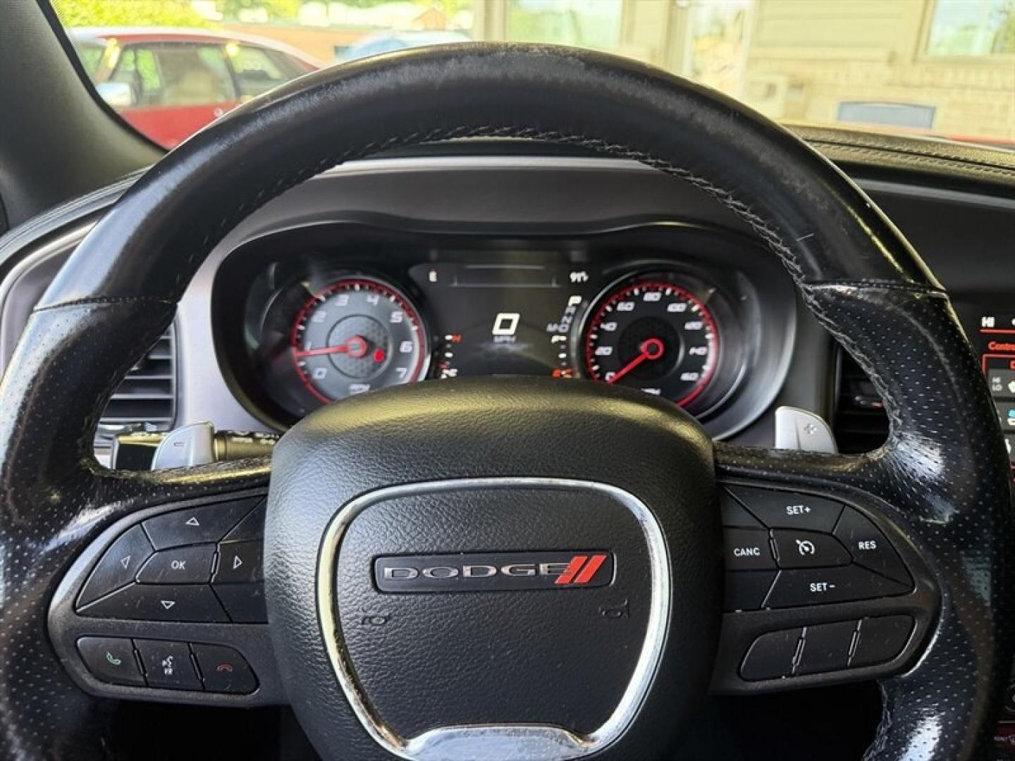 2021 Go Mango Dodge Charger R/T (2C3CDXCTXMH) with an HEMI 5.7L V8 370hp 395ft. lbs. engine, Automatic transmission, located at 25355 Eames Street, Channahon, IL, 60410, (815) 467-1807, 41.429108, -88.228432 - 2021 Dodge Charger R/T Plus HEMI Power in Go Mango! Turn every drive into an event with this head-turning Go Mango Charger R/T Plus, powered by the legendary 5.7L HEMI V8! It has the color, sound and muscle-car attitude you wantplus a loaded interior. 5.7L HEMI V8 engine Eight-speed automatic- Photo#21