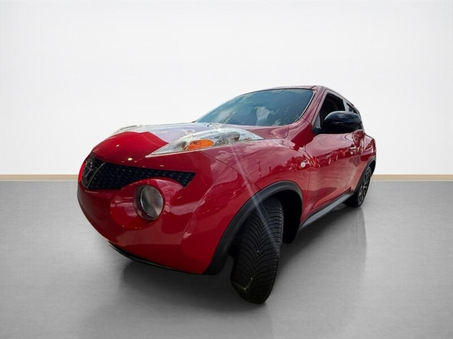 2014 Red Alert Nissan JUKE S (JN8AF5MR2ET) with an 1.6L Turbo I4 188hp 177ft. lbs. engine, Automatic transmission, located at 25355 Eames Street, Channahon, IL, 60410, (815) 467-1807, 41.429108, -88.228432 - 2014 Nissan JUKE S Turbocharged and Ready to Go! Looking for something sporty, fun, and different from everything else on the road? Check out this 2014 Nissan JUKE S FWD! Turbocharged 1.6L engine Automatic CVT Midnight Edition appearance package Black alloy wheels Rear spoiler Backup camera Bluet- Photo#7