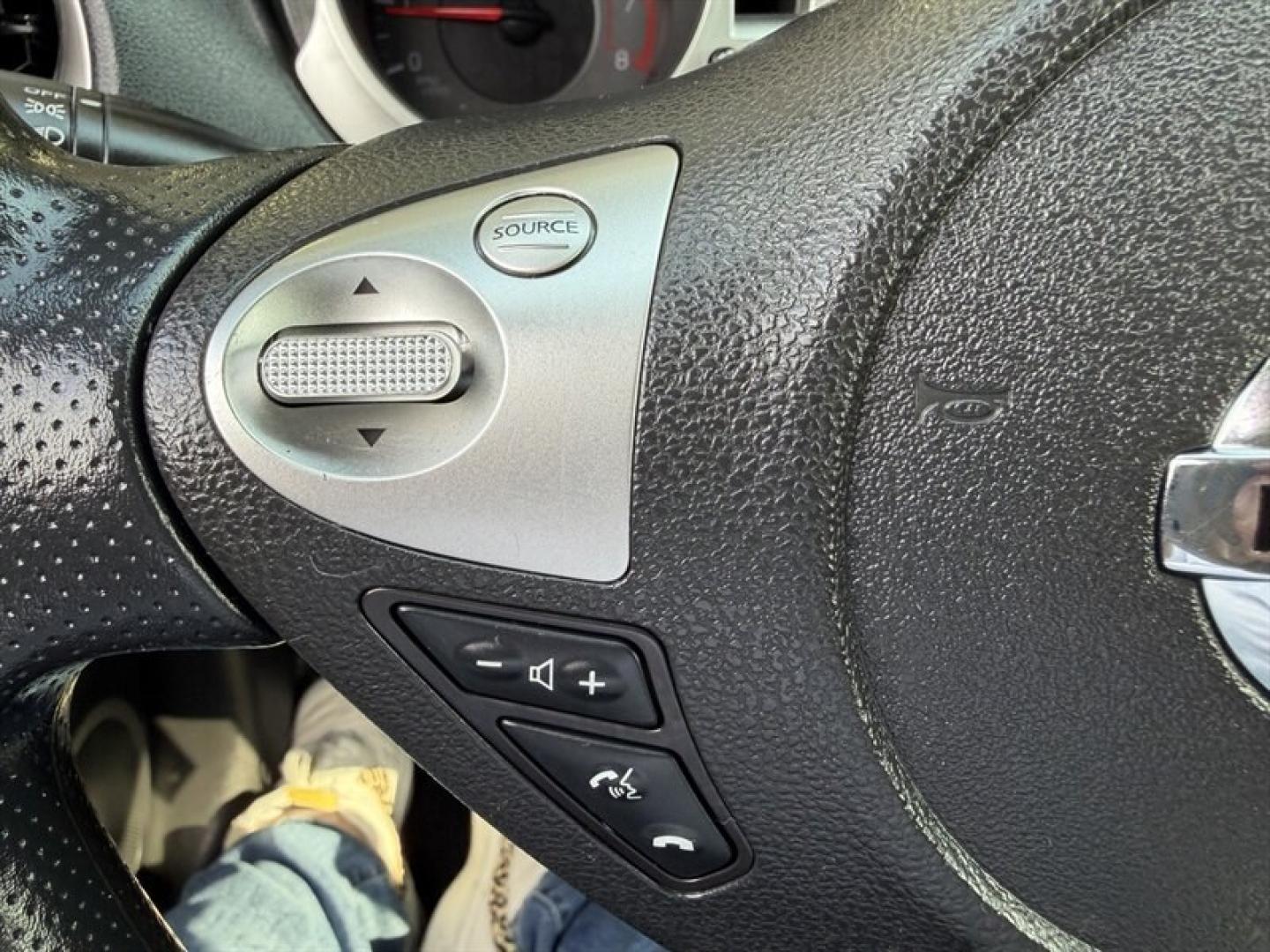 2014 Red Alert Nissan JUKE S (JN8AF5MR2ET) with an 1.6L Turbo I4 188hp 177ft. lbs. engine, Automatic transmission, located at 25355 Eames Street, Channahon, IL, 60410, (815) 467-1807, 41.429108, -88.228432 - 2014 Nissan JUKE S Turbocharged and Ready to Go! Looking for something sporty, fun, and different from everything else on the road? Check out this 2014 Nissan JUKE S FWD! Turbocharged 1.6L engine Automatic CVT Midnight Edition appearance package Black alloy wheels Rear spoiler Backup camera Bluet- Photo#21
