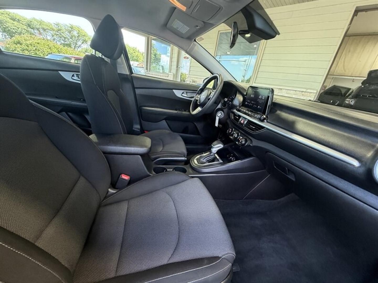 2023 Aurora Black Pearl Kia Forte LXS (3KPF24AD6PE) with an 2.0L I4 147hp 132ft. lbs. engine, Automatic transmission, located at 25355 Eames Street, Channahon, IL, 60410, (815) 467-1807, 41.429108, -88.228432 - Looking for a car thats fun, dependable, and doesnt drink gas like its free? This 2023 Kia Forte LXS is ready to make your daily drive a whole lot better! Sleek Aurora Black exterior, automatic transmission, and an impressive 39 MPG highway. Loaded with: Apple CarPlay and Android Auto Back-up cam- Photo#12