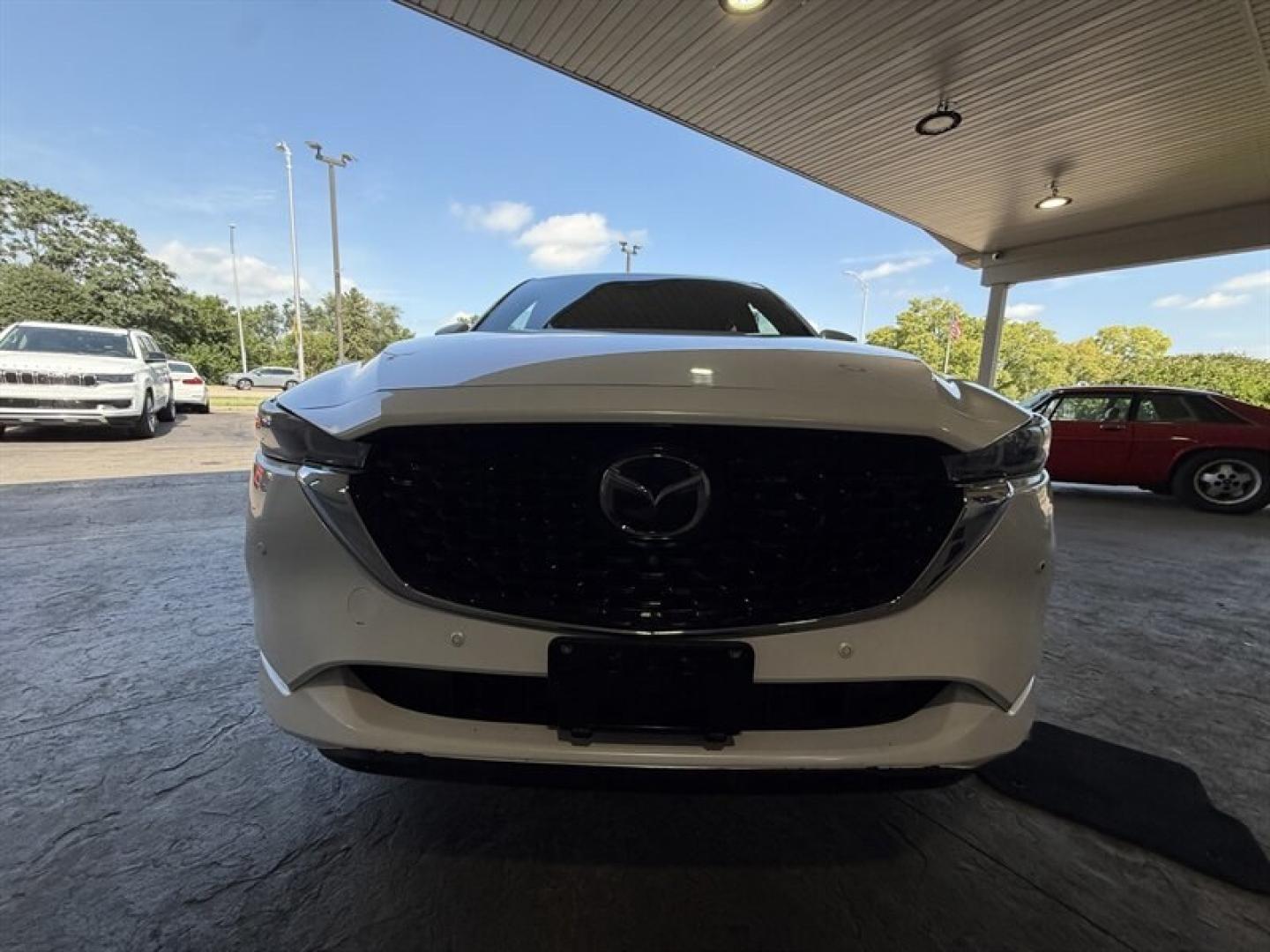 2022 Snowflake White Pearl Mica Mazda CX-5 2.5 Turbo Signature (JM3KFBXY0N0) with an 2.5 engine, Automatic transmission, located at 25355 Eames Street, Channahon, IL, 60410, (815) 467-1807, 41.429108, -88.228432 - 2022 MAZDA CX-5 SIGNATURE AWD SHE UNDERSTOOD THE ASSIGNMENT! Luxury interior? Check. Turbo power? Obviously. All-wheel drive? Because looking good shouldnt mean staying home when Chicago weather gets dramatic. This Snowflake White Pearl CX-5 Signature was over $40,000 when new and comes loaded wi- Photo#10