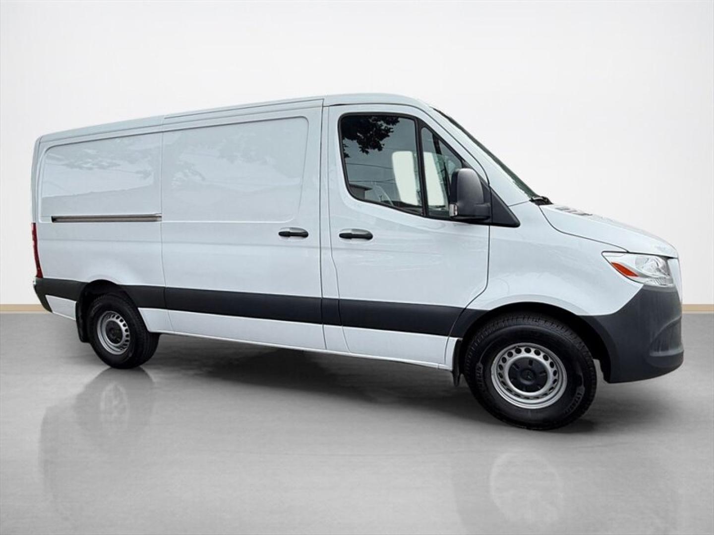 2021 Arctic White Mercedes-Benz Sprinter Cargo Van 144 in. WB (W1Y70BGY6MT) with an 2.0L Turbo I4 188hp 258ft. lbs. engine, Automatic transmission, located at 25355 Eames Street, Channahon, IL, 60410, (815) 467-1807, 41.429108, -88.228432- Photo#1