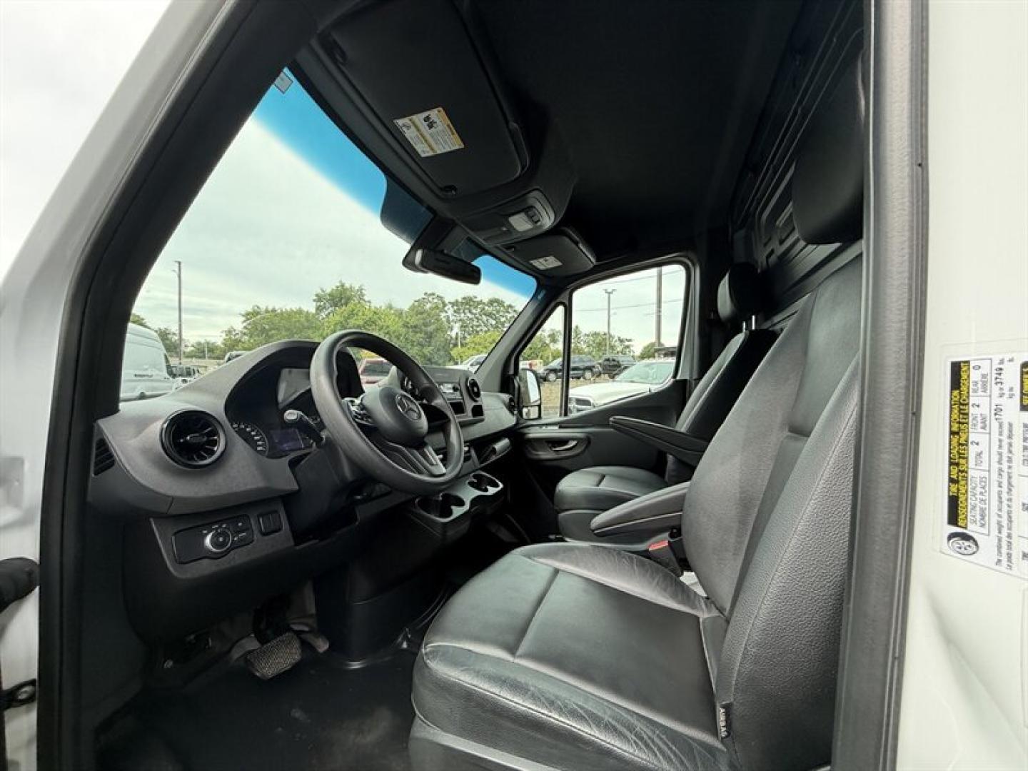 2021 Arctic White Mercedes-Benz Sprinter Cargo Van 144 in. WB (W1Y70BGY6MT) with an 2.0L Turbo I4 188hp 258ft. lbs. engine, Automatic transmission, located at 25355 Eames Street, Channahon, IL, 60410, (815) 467-1807, 41.429108, -88.228432- Photo#16