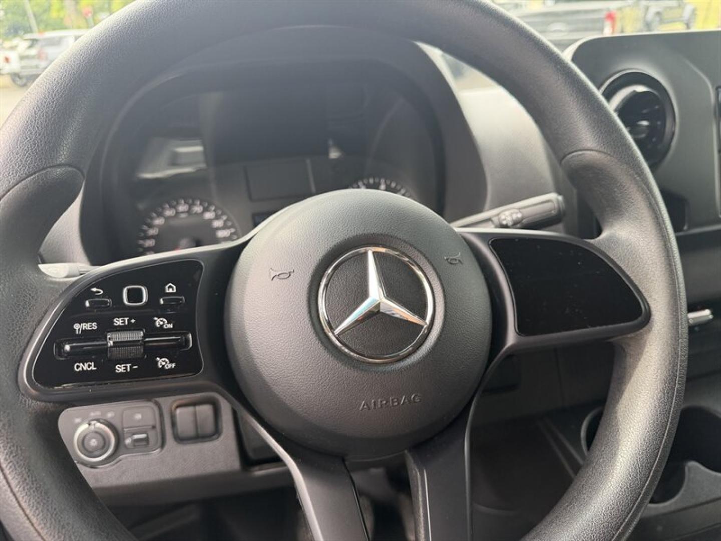 2021 Arctic White Mercedes-Benz Sprinter Cargo Van 144 in. WB (W1Y70BGY6MT) with an 2.0L Turbo I4 188hp 258ft. lbs. engine, Automatic transmission, located at 25355 Eames Street, Channahon, IL, 60410, (815) 467-1807, 41.429108, -88.228432- Photo#19