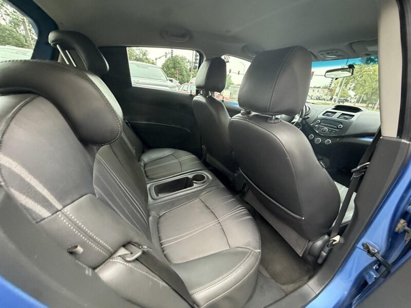 2014 Denim Metallic Chevrolet Spark LS (KL8CB6S9XEC) with an Ecotec 1.2L I4 84hp 83ft. lbs. engine, Automatic transmission, located at 25355 Eames Street, Channahon, IL, 60410, (815) 467-1807, 41.429108, -88.228432 - CHEVY SPARK LS GRAPE ICE! Looking for something affordable, dependable, and great on gas? This fun little hatchback is ready to go! ? Only 67,235 miles ? Automatic transmission ? Air conditioning ? Power windows and locks ? Convenient hatchback design ? Just serviced ? Excellent fuel economy Pe- Photo#12