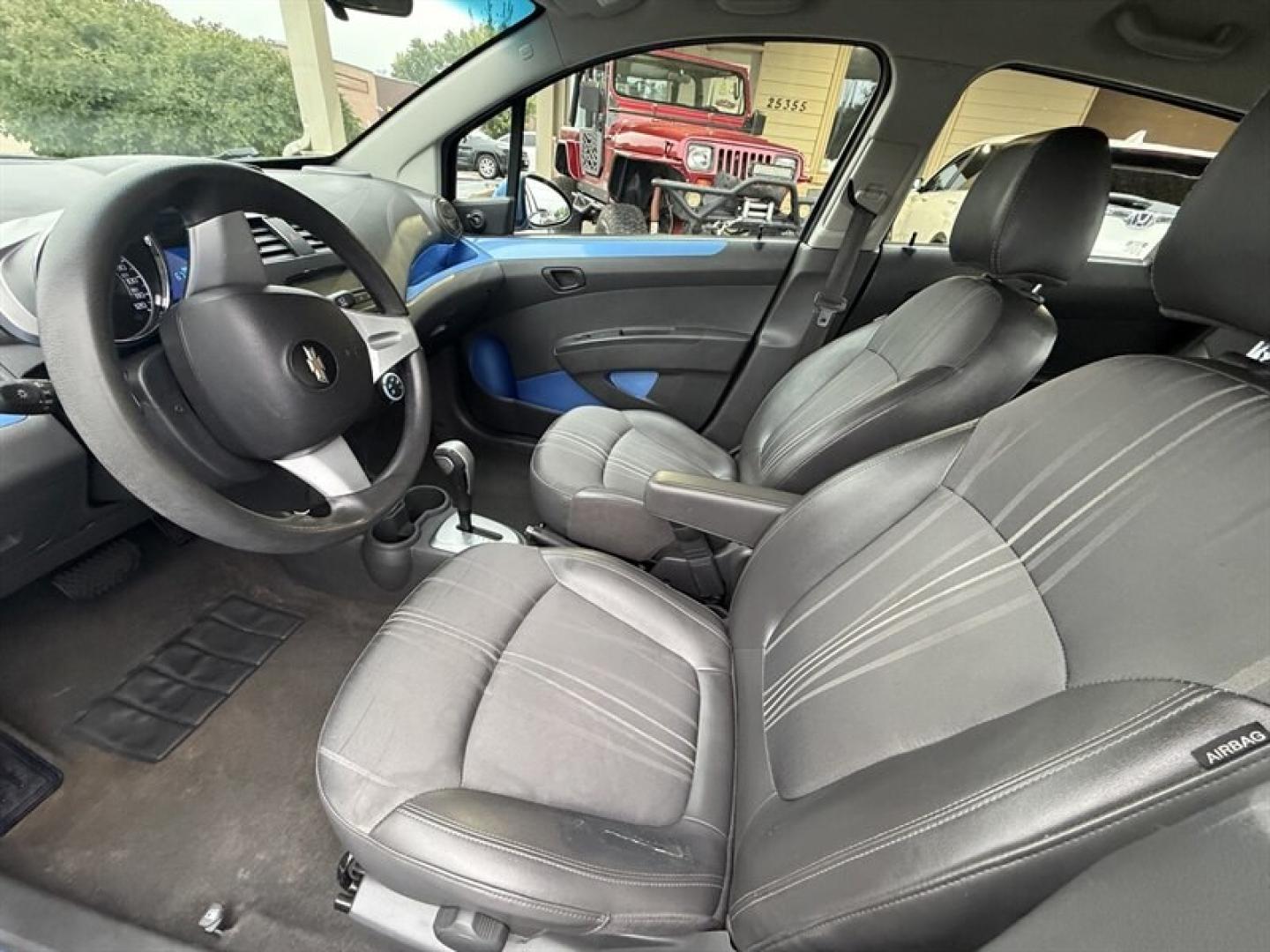 2014 Denim Metallic Chevrolet Spark LS (KL8CB6S9XEC) with an Ecotec 1.2L I4 84hp 83ft. lbs. engine, Automatic transmission, located at 25355 Eames Street, Channahon, IL, 60410, (815) 467-1807, 41.429108, -88.228432 - CHEVY SPARK LS GRAPE ICE! Looking for something affordable, dependable, and great on gas? This fun little hatchback is ready to go! ? Only 67,235 miles ? Automatic transmission ? Air conditioning ? Power windows and locks ? Convenient hatchback design ? Just serviced ? Excellent fuel economy Pe- Photo#15