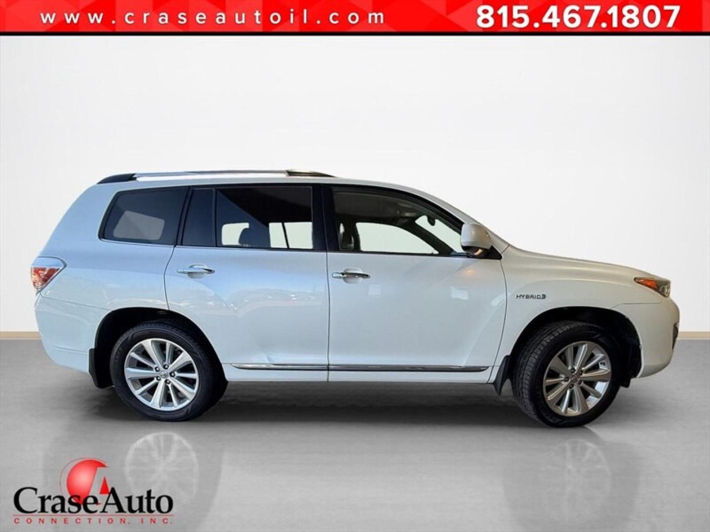 2012 Blizzard Pearl Toyota Highlander Hybrid Limited (JTEDC3EH4C2) with an 3.5L Hybrid V6 280hp engine, Automatic transmission, located at 25355 Eames Street, Channahon, IL, 60410, (815) 467-1807, 41.429108, -88.228432 - Looking for a ride thats as smart as it is stylish? Check out this 2012 Toyota Highlander Hybrid Limited the eco-friendly powerhouse that doesnt hold back on luxury or performance. Under the hood, it rocks a 3.5L Hybrid V6 engine pumping out a solid 280 horsepower. Translation: smooth acceleration- Photo#0