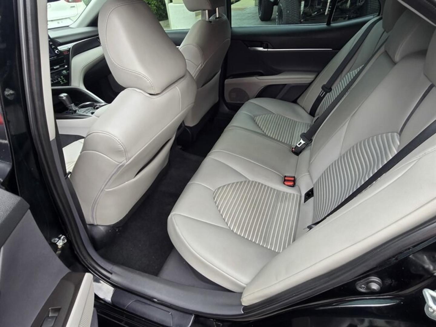 2023 Midnight Black Metallic Toyota Camry Hybrid SE (4T1S31AK5PU) with an 2.5L Hybrid I4 208hp engine, Automatic transmission, located at 25355 Eames Street, Channahon, IL, 60410, (815) 467-1807, 41.429108, -88.228432 - The 2023 Toyota Camry Hybrid SE combines efficiency, performance, and modern design in a sleek Black exterior with a matching Black interior. Powered by a 2.5L Hybrid I4 engine delivering 208 horsepower, this sedan offers an impressive fuel economy of 44 MPG in the city and 47 MPG on the highway, ma- Photo#26