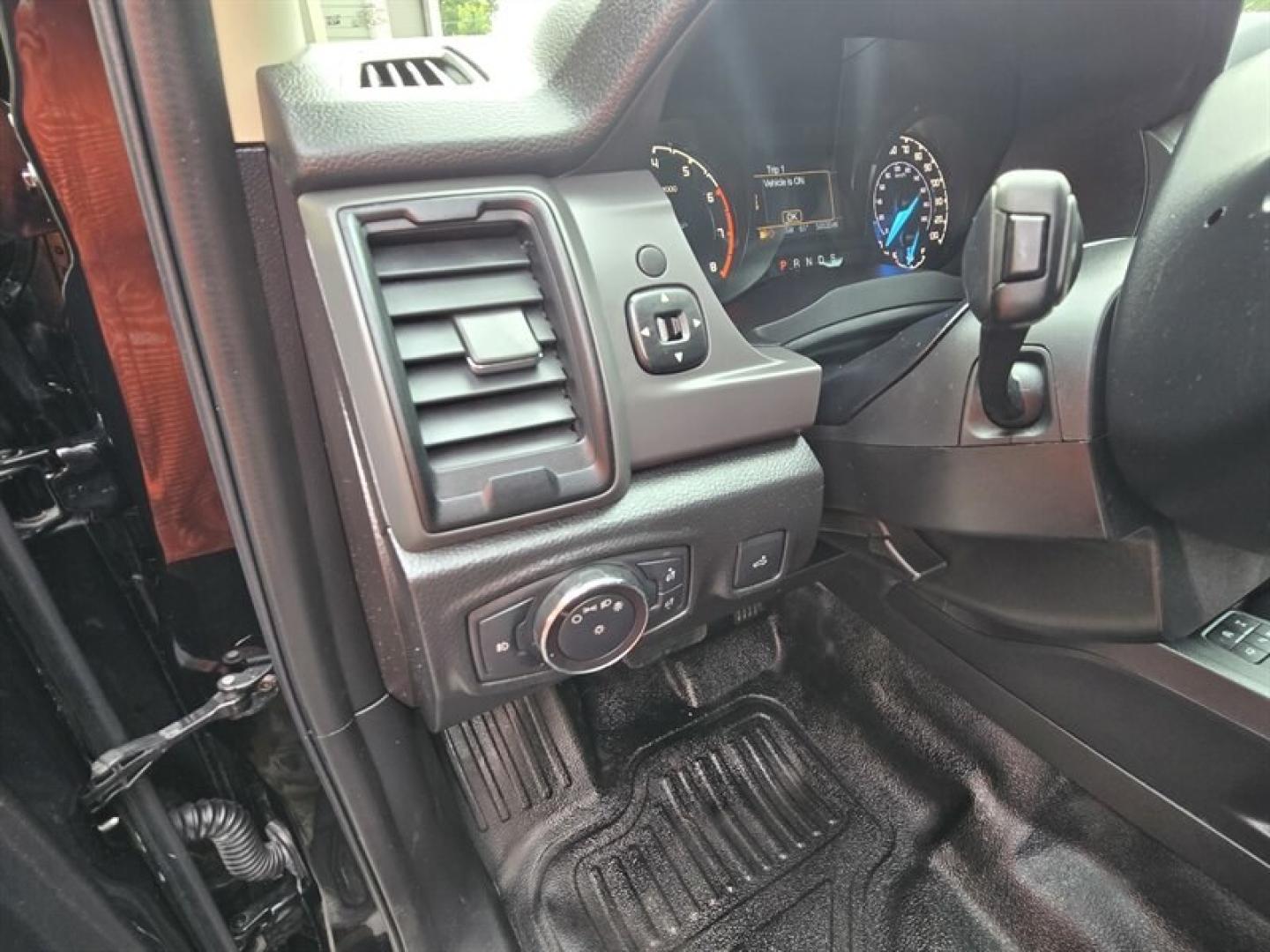 2019 Shadow Black Ford Ranger XL (1FTER4FH1KL) with an EcoBoost 2.3L Turbo I4 270hp 310ft. lbs. engine, Automatic transmission, located at 25355 Eames Street, Channahon, IL, 60410, (815) 467-1807, 41.429108, -88.228432 - The 2019 Ford Ranger XL is a midsize pickup truck equipped with a powerful EcoBoost 2.3L Turbocharged I4 engine, delivering 270 horsepower and 310 ft-lbs of torque. This model comes in a sleek black exterior complemented by a matching black interior, offering a cohesive and modern appearance. Desig- Photo#11