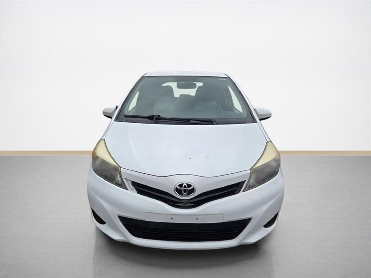 2013 Super White Toyota Yaris L (JTDJTUD36DD) with an 1.5L I4 106hp 103ft. lbs. engine, Automatic transmission, located at 25355 Eames Street, Channahon, IL, 60410, (815) 467-1807, 41.429108, -88.228432 - This 2013 Toyota Yaris 3-Door L offers a reliable and efficient driving experience with its 1.5L I4 engine delivering 106 horsepower and 103 ft-lbs of torque. The exterior is finished in White, complemented by a Gray interior, providing a clean and classic appearance. Equipped with factory standard- Photo#8