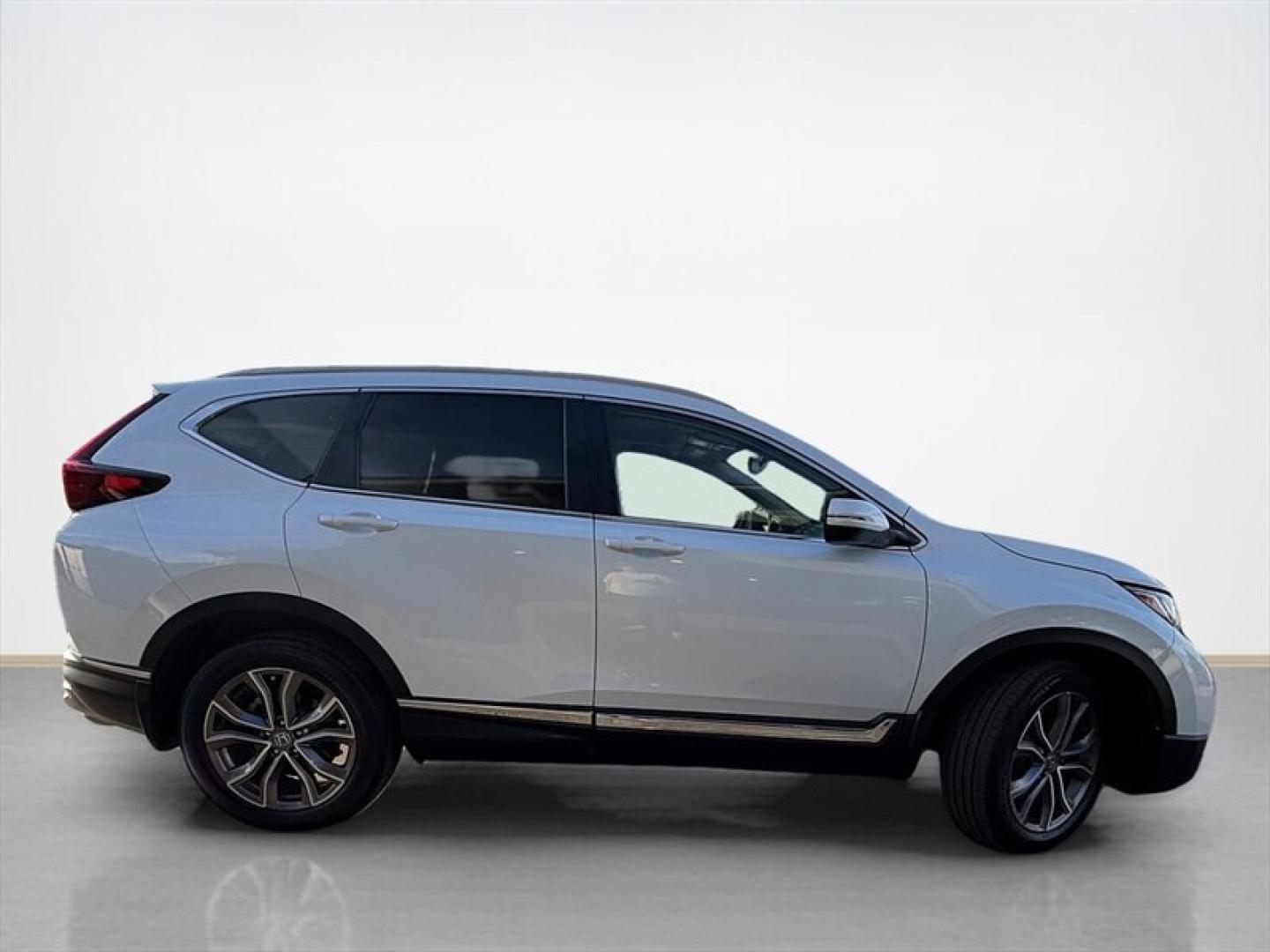 2021 Platinum White Pearl Honda CR-V Touring (7FARW2H9XME) with an 1.5L Turbo I4 190hp 179ft. lbs. engine, Automatic transmission, located at 25355 Eames Street, Channahon, IL, 60410, (815) 467-1807, 41.429108, -88.228432 - The 2021 Honda CR-V Touring is a well-equipped compact SUV that combines performance, comfort, and advanced technology. Powered by a 1.5L Turbocharged Inline-4 engine, it delivers 190 horsepower and 179 lb-ft of torque, providing a balanced blend of power and efficiency. This model achieves an estim- Photo#3