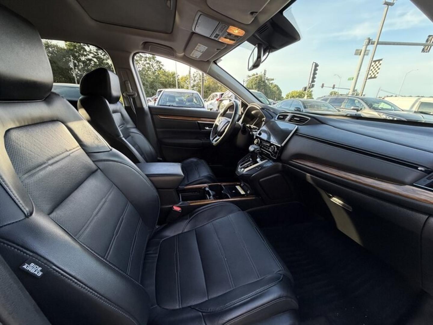 2021 Platinum White Pearl Honda CR-V Touring (7FARW2H9XME) with an 1.5L Turbo I4 190hp 179ft. lbs. engine, Automatic transmission, located at 25355 Eames Street, Channahon, IL, 60410, (815) 467-1807, 41.429108, -88.228432 - The 2021 Honda CR-V Touring is a well-equipped compact SUV that combines performance, comfort, and advanced technology. Powered by a 1.5L Turbocharged Inline-4 engine, it delivers 190 horsepower and 179 lb-ft of torque, providing a balanced blend of power and efficiency. This model achieves an estim- Photo#11