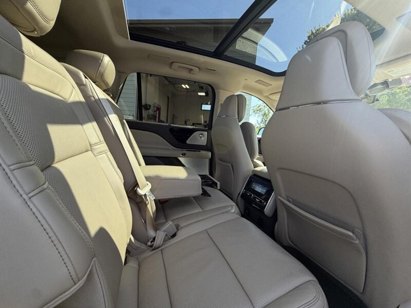 2020 Red Carpet Tinted Clearcoat Lincoln Aviator Reserve Premium (5LM5J7XC8LG) with an 3.0L Twin Turbo V6 400hp 415ft. lbs. engine, Automatic transmission, located at 25355 Eames Street, Channahon, IL, 60410, (815) 467-1807, 41.429108, -88.228432 - 2020 Lincoln Aviator Reserve AWD Because having standards should come with heated leather. Finished in Burgundy Velvet with Sandstone leather, this Aviator brings a little first-class treatment to your everyday drive. Twin-turbocharged 3.0L V6 10-speed automatic transmission All-wheel drive Pa- Photo#11