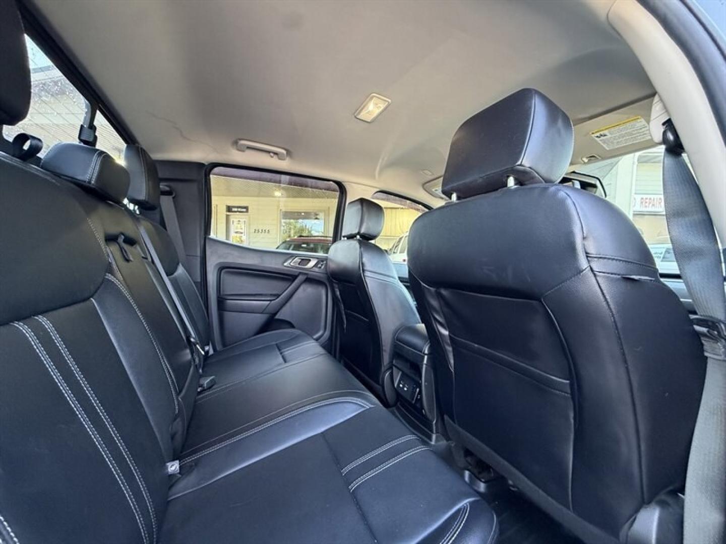 2019 Magnetic Ford Ranger Lariat (1FTER4FH6KL) with an EcoBoost 2.3L Turbo I4 270hp 310ft. lbs. engine, Automatic transmission, located at 25355 Eames Street, Channahon, IL, 60410, (815) 467-1807, 41.429108, -88.228432 - 2019 Ford Ranger Lariat SuperCrew 4x4 ONE OWNER! A truck that can get dirty and still clean up nicely. This Ranger brings the capability you want with the comforts you deserve. 2.3L EcoBoost engine and 10-speed automatic FX4 Off-Road Package with electronic-locking rear differential Heated lea- Photo#12