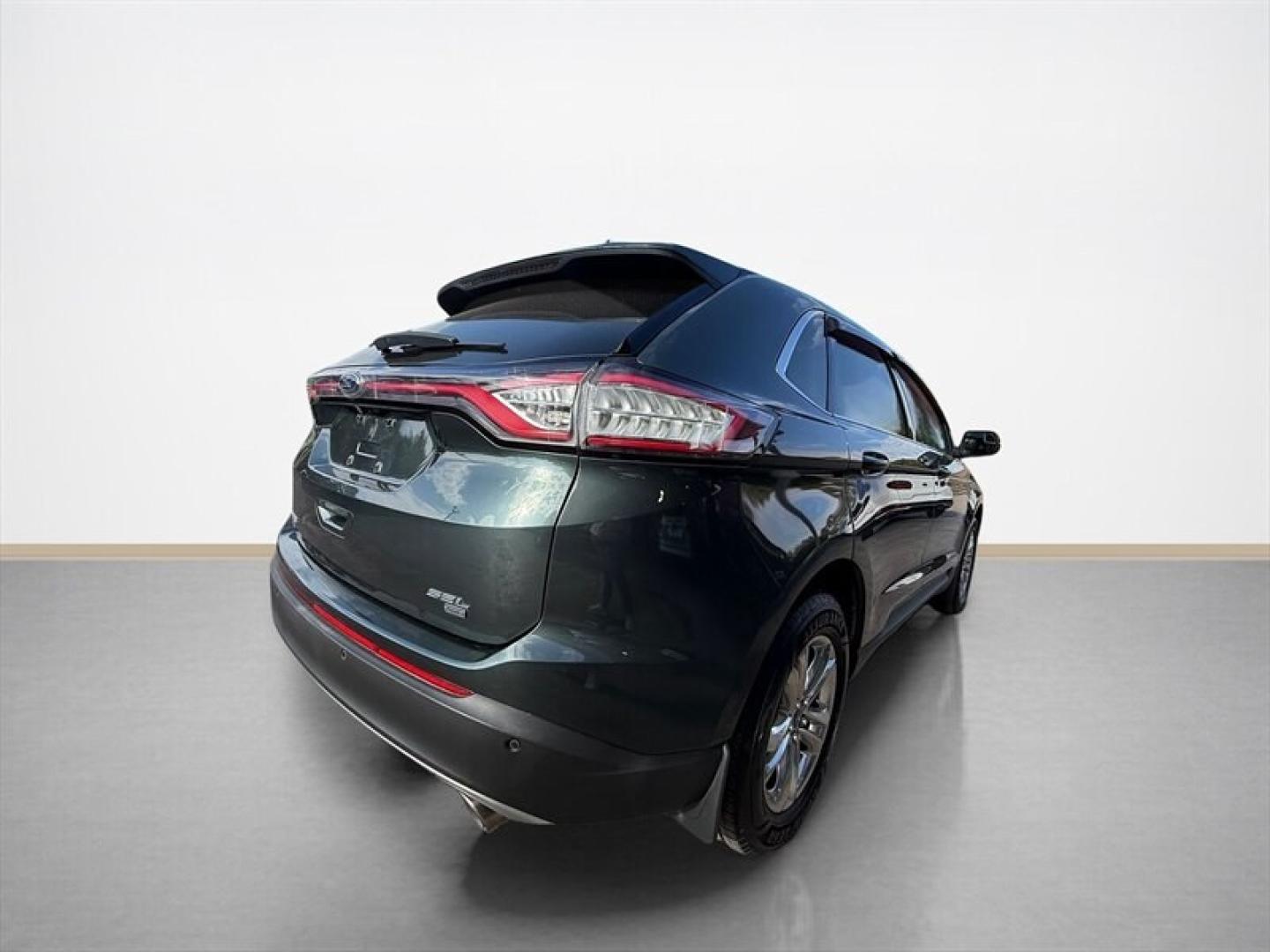2015 Magnetic Metallic Ford Edge SEL (2FMTK4J8XFB) with an 3.5L V6 280hp 250ft. lbs. engine, Automatic transmission, located at 25355 Eames Street, Channahon, IL, 60410, (815) 467-1807, 41.429108, -88.228432 - 2015 Ford Edge SEL AWD because practical doesnt have to mean painfully boring. This ONE-OWNER, LOCAL TRADE brings the comforts you want with a little attitude to match. Heated leather seats? Obviously. Panoramic roof? Let the sunshine judge your playlist. 3.5L V6 engine All-wheel drive Heated- Photo#3