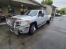 2013 Silver Ice Metallic Chevrolet Silverado 3500 LTZ (1GC4K1C84DF) with an Duramax 6.6L Diesel Turbo V8 397hp 765ft. lbs. engine, Automatic transmission, located at 25355 Eames Street, Channahon, IL, 60410, (815) 467-1807, 41.429108, -88.228432 - Unleash raw power and relentless performance with the 2013 Chevrolet Silverado 3500 LTZ, a true beast built to dominate any challenge. Under the hood roars the legendary Duramax 6.6L Diesel Turbo V8, delivering an unstoppable 397 horsepower and a massive 765 ft-lbs of torque. This isnt just a trucki- Photo#9
