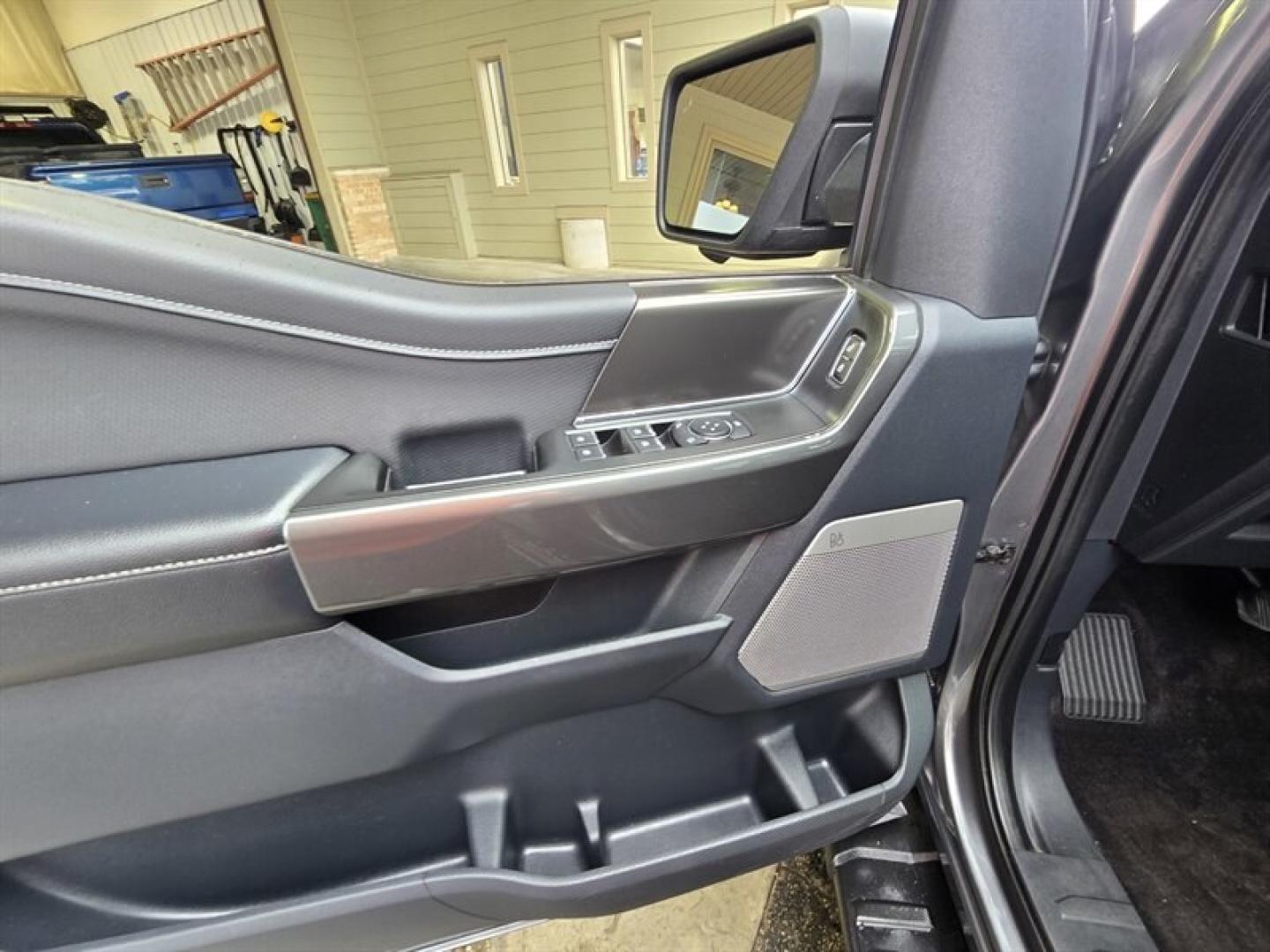 2022 Carbonized Gray Ford F-150 XLT (1FTFW1E89NF) with an EcoBoost 3.5L Twin Turbo V6 400hp 500ft. lbs. engine, Automatic transmission, located at 25355 Eames Street, Channahon, IL, 60410, (815) 467-1807, 41.429108, -88.228432 - 2022 FORD F-150 XLT SUPERCREW 4X4 OVER $11,000 IN EXTRA FACTORY OPTIONS! Some trucks come with the basics. This one checked the upgrade boxes. 3.5L EcoBoost V6 with 10-speed automatic XLT Black Appearance Package with 20" gloss-black wheels Black leather-trimmed seats Twin-panel moonroof FX4- Photo#11