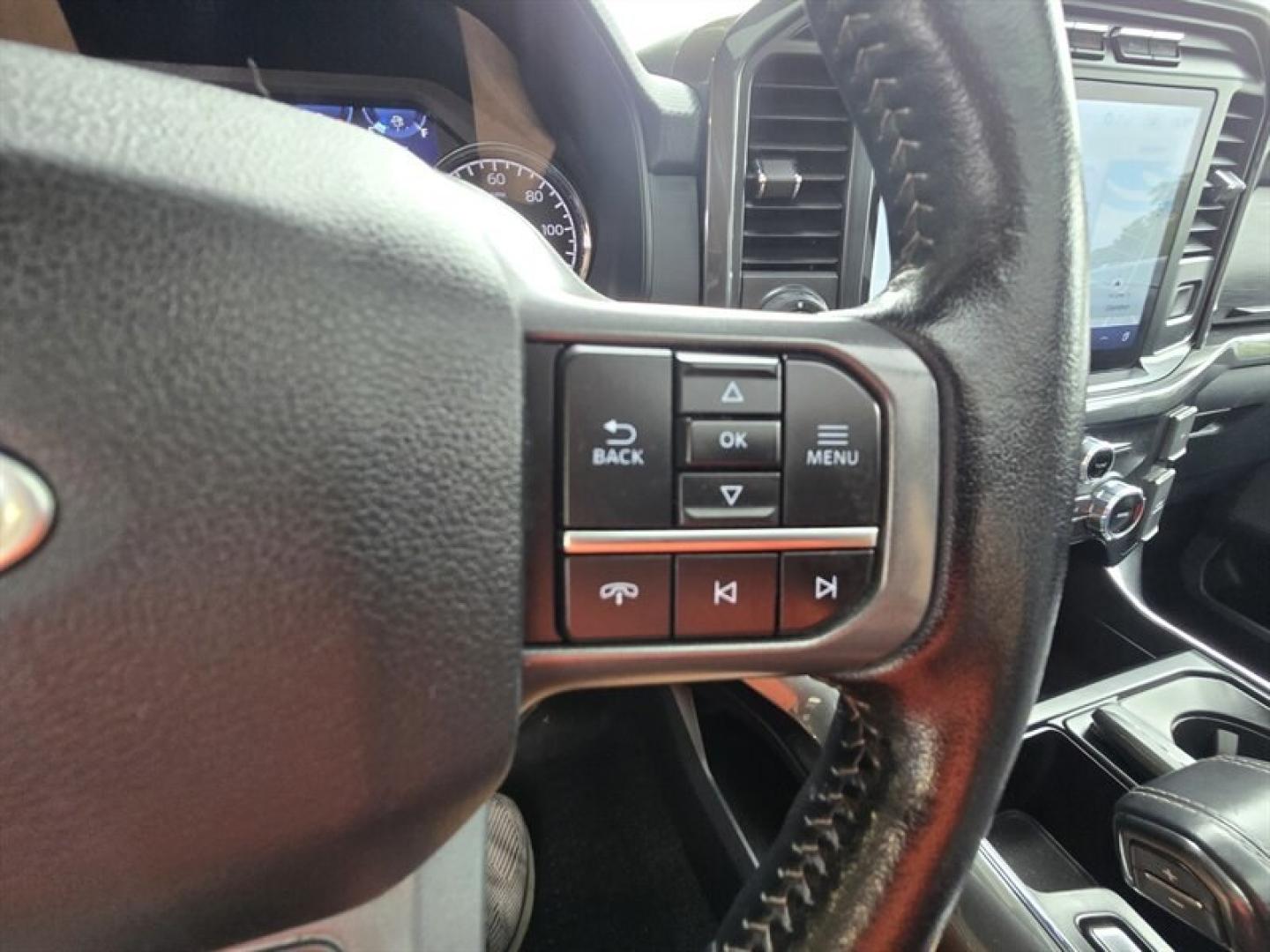 2022 Carbonized Gray Ford F-150 XLT (1FTFW1E89NF) with an EcoBoost 3.5L Twin Turbo V6 400hp 500ft. lbs. engine, Automatic transmission, located at 25355 Eames Street, Channahon, IL, 60410, (815) 467-1807, 41.429108, -88.228432 - 2022 FORD F-150 XLT SUPERCREW 4X4 OVER $11,000 IN EXTRA FACTORY OPTIONS! Some trucks come with the basics. This one checked the upgrade boxes. 3.5L EcoBoost V6 with 10-speed automatic XLT Black Appearance Package with 20" gloss-black wheels Black leather-trimmed seats Twin-panel moonroof FX4- Photo#15