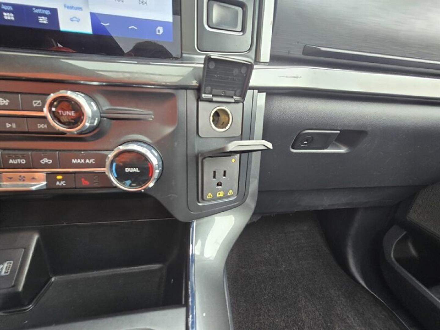 2022 Carbonized Gray Ford F-150 XLT (1FTFW1E89NF) with an EcoBoost 3.5L Twin Turbo V6 400hp 500ft. lbs. engine, Automatic transmission, located at 25355 Eames Street, Channahon, IL, 60410, (815) 467-1807, 41.429108, -88.228432 - 2022 FORD F-150 XLT SUPERCREW 4X4 OVER $11,000 IN EXTRA FACTORY OPTIONS! Some trucks come with the basics. This one checked the upgrade boxes. 3.5L EcoBoost V6 with 10-speed automatic XLT Black Appearance Package with 20" gloss-black wheels Black leather-trimmed seats Twin-panel moonroof FX4- Photo#24