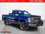 2015 Blue Chevrolet Silverado 1500 LT LT1 (1GCNKREC6FZ) with an EcoTec3 5.3L V8 355hp 383ft. lbs. engine, Automatic transmission, located at 25355 Eames Street, Channahon, IL, 60410, (815) 467-1807, 41.429108, -88.228432 - Unleash the power of the 2015 Chevrolet Silverado 1500 LT, a beast built to dominate every road and job site. Under the hood roars a robust EcoTec3 5.3L V8 engine pumping out a fierce 355 horsepower and 383 lb-ft of torquethis truck doesnt just move, it conquers. Dressed in a striking Deep Ocean Bl- Photo#0