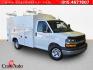 2019 White Chevrolet Express Work Van Cutaway (1GB0GRFG3K1) with an Vortec 6.0L Flex Fuel V8 341hp 373ft. lbs. engine, Automatic transmission, located at 25355 Eames Street, Channahon, IL, 60410, (815) 467-1807, 41.429108, -88.228432 - ** 12 FOOT KNAPHEIDE KUV PLUMBERS BODY. **The 2019 Chevrolet Express 3500 is equipped with a robust Vortec 6.0L Flex Fuel V8 engine, delivering 341 horsepower and 373 lb-ft of torque, providing reliable performance for a variety of driving needs. The exterior features a clean White finish, complemen- Photo#0